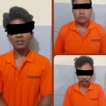 3 Pelaku yang diamankan di Mapolsek Prigen