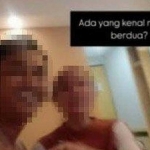 Tangkapan layar dari unggahan di media sosial yang menunjukkan seorang pria diduga kades di Lamongan sedang berduaan dengan perempuan diduga sekdes.