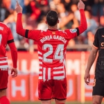 Borja Garcia cetak gol tunggal kemenangan Girona atas Valencia pada pekan ke-20 Liga Spanyol.