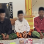 Ketiga pelajar iseng di Bangkalan yang membuat konten pocong