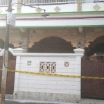 Rumah tempat pembunuhan juragan mebel Amir Hud Al-Katiri.
