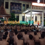62 pemuda yang diamankan Polsek Sawahan Surabaya dari aksi balap liar