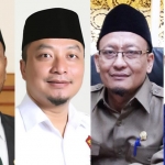 Dari kiri, Fandi Akhmad Yani, Asluchul Alif, Ahmad Nurhamim, dan Iwan Zunaih.