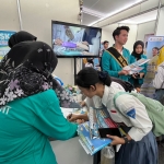 Stan Uniska Kediri saat dikunjungi para siswa SMA/MA/SMK. (Ist).