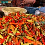 Harga cabai rawit merah di Jabar melonjak tajam. Foto: Bangsaonline.