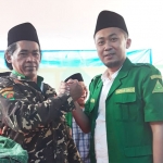 HM. Faridz Afif (kanan), Ketua GP Ansor Kota Surabaya. foto: istimewa