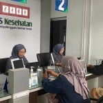 Layanan dari petugas BPJS Kesehatan.