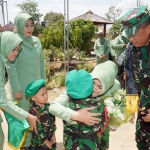 Danrem 084/BJ, Brigjen TNI Terry Tresna Purnama, saat kunjungan kerja di Sumenep.