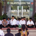 Doa bersama yang digelar Pemkot Batu.
