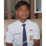 Aditya Lintang Permana, Siswa SMP Negeri 1 Lamongan yang dinobatkan sebagai striker terbaik dalam kompetisi Gala Siswa Indonesia (GSI).