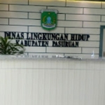 Kantor Dinas Lingkungan Hidup Kabupaten Pasuruan. (foto: ist).
