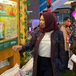 Produk Petrokimia Gresik saat dipamerkan di ajang Indonesia Quality Expo (IQE) 2022, di Jakarta. FOTO: ist.