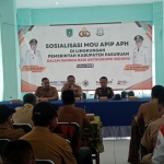 Kegiatan Sosialisasi Nota Kesepahaman (MoU) antara APIP dan APH