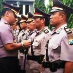 Prosesi sertijab di Polres Ponorogo. foto: istimewa