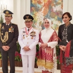 Mendagri Tito Karnavian usai menerima penghargaan Darjah Utama Bakti Cemerlang atau "The Distinguished Service Order" di Istana Singapura, pada Rabu (15/1).