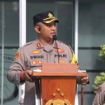 Kapolres saat memimpin acara penutupan operasi ketupat Semeru 2023