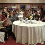 Para undangan di acara Pisah Sambut Danrem 083/Baladhika Jaya.