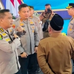 Kabid Dokkes Polda Jatim, Kombes Pol Wahono Edhi Prastowo, saat di RS Bhayangkara Jombang.