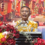 Wali Kota Malang saat memberi sambutan.