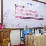 Ketua GOW Kota Pasuruan saat memberi sambutan.