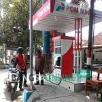 POM Mini di Jl dr Sutomo Jombang Kota. Foto: Romza/ Bangsaonline