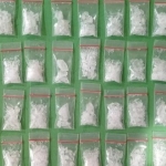 Barang bukti yang diamankan Satresnarkoba Polrestabes Surabaya
