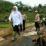 Khofifah Indar Parawansa saat menjabat Menteri Sosial RI selalu turun langsung ke lokasi bencana. Tapi di balik kerja kerasnya ternyata ia sangat lembut dan penuh spiritualitas. Bahkan ia hafal Kitab Berzanji yang menjadi bacaaan warga NU.