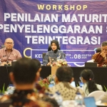 Wali Kota Kediri Vinanda Prameswati saat memberi sambutan. (Ist). 
