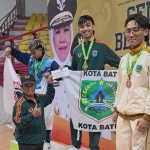 Salah satu atlet MMA Kota Batu yang memperoleh medali di ajang Porprov IX Jatim