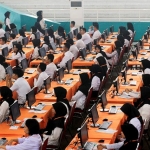 Tes SKD CPNS yang bertempat di Gelanggang Remaja Surabaya, Kelurahan Ploso, Kecamatan Tambaksari Surabaya.