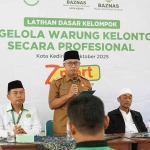 Wakil Wali Kota Kediri saat memberi sambutan. Foto: Ist

