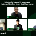 Diskusi "Vaksinasi Industri Transportasi Hadirkan Mobilitas Aman Bagi Masyarakat", Selasa (15/6/2021). (foto: ist)