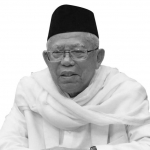 Foto KH Ma’ruf Amin.  foto: voi.id