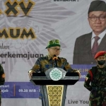 Menteri Pedagangan Zulkifli Hasan saat membuka Musyda XV Muhammadiyah Bangkalan.