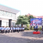 Upacara dalam rangka memperingati HUT ke-54 Korpri yang digelar Kantah Kabupaten Pasuruan.