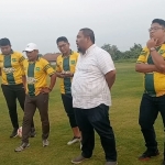 Hebil Zakaria saat memberikan arahan dan sambutan