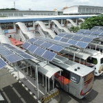 Solar Cell Terminal Purabaya. Foto: ist