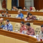 Menteri ATR/BPN saat rapat dengan Komisi II DPR RI.