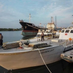 Kapal dengan nama lambung Wanderlust yang ditangkap karena kedapatan mengangkut sabu seberat 1 ton. foto: Kompas.com