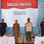 Wali Kota Kediri saat menghadiri Sosialisasi Ketentuan di Bidang Cukai. Foto: Ist