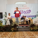Wakil Ketua I DPRD Pasuruan Andri Wahyudi saat memberi paparan.