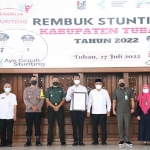 Para stakeholders di Kabupaten Tuban saat mengikuti Rembuk Stunting 2022.