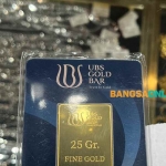 Harga emas UBS per hari ini kembali mengalami kenaikan. Foto: Sulthon/Bangsaonline.