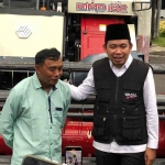 Bupati Jember saat menyapa salah satu PMI atau Pekerja Migran Indonesia.