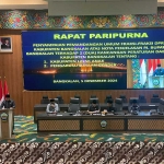 Rapat Paripurna DPRD Kabupaten Bangkalan, 5 Desember 2024.