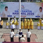 Upacara peringatan Hari Santri 2025 di Kabupaten Pasuruan.