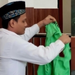Terdakwa Khoirul Anas saat di ruang sidang PN Surabaya