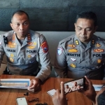 Kombes Pol Iwan Saltiadi bersama AKBP Edith Widodo