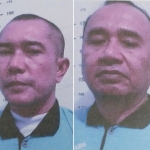 Mulyanto Dahlan (kiri) dan Syamsul Arifin, tersangka dugaan korupsi kambing etawa.