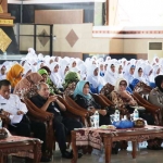 Ratusan guru PAUD saat mengikuti pembukaan pelatihan di Pendopo Krido Manunggal Tuban, Rabu (6/2).